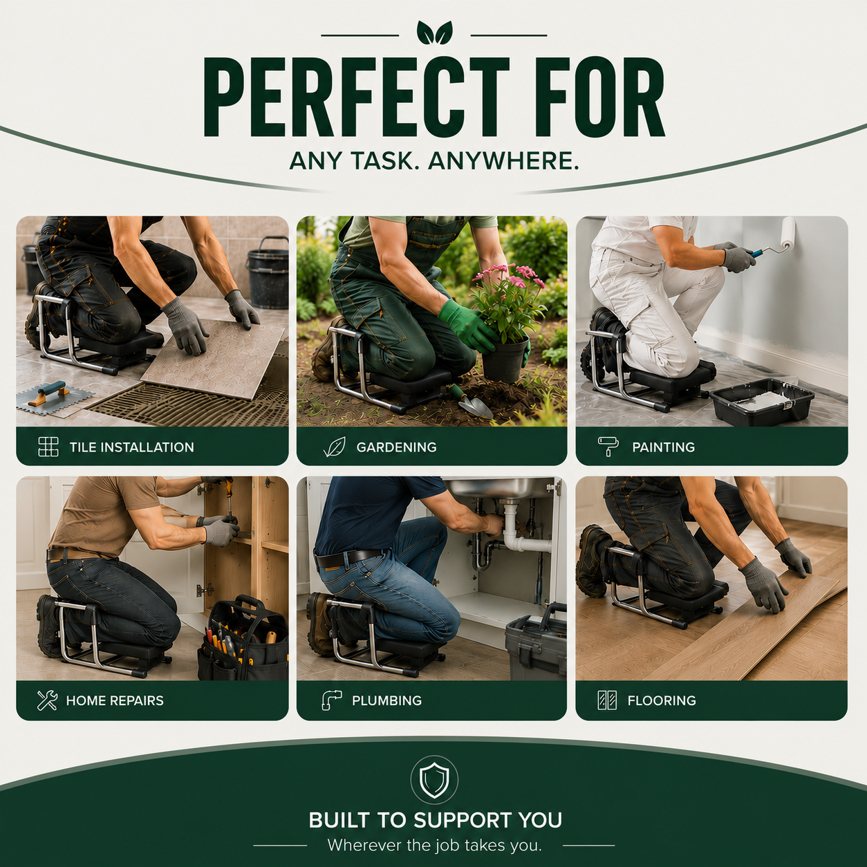 Premium Folding Kneeler & Seat